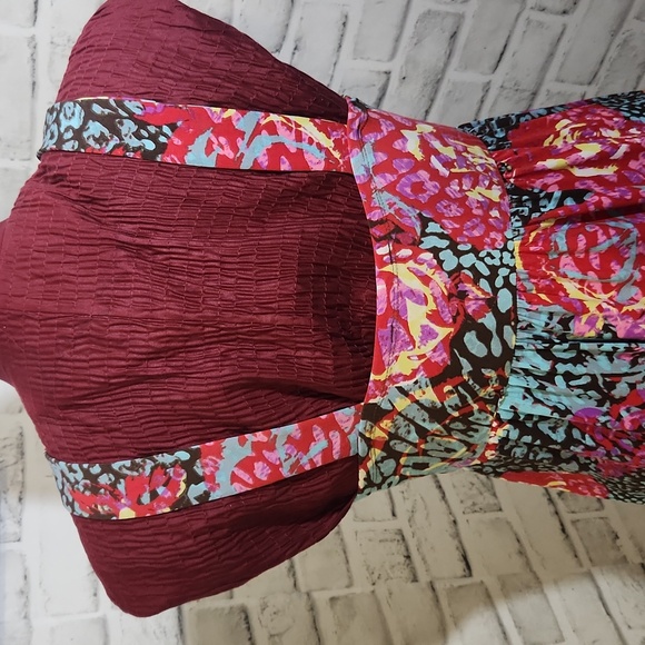 Body Central SZ L Full Length Floral Sundress - Picture 7 of 10